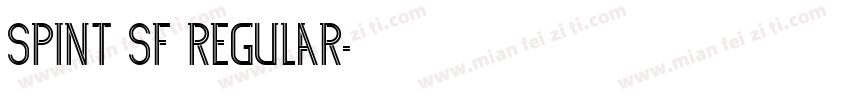 Spint SF Regular字体转换